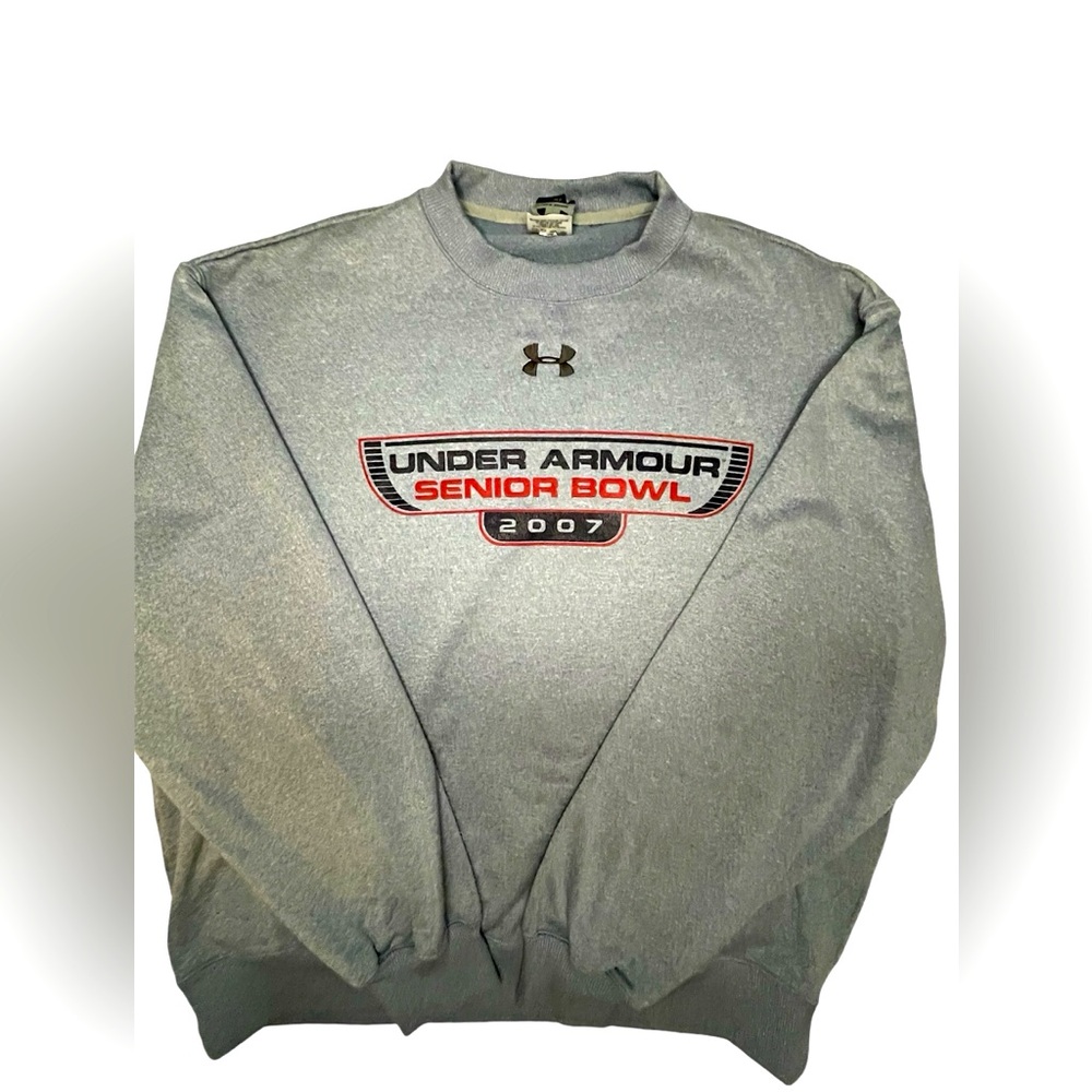 2007 Senior Bowl Under Armour Sweatshirt size Large/College Football